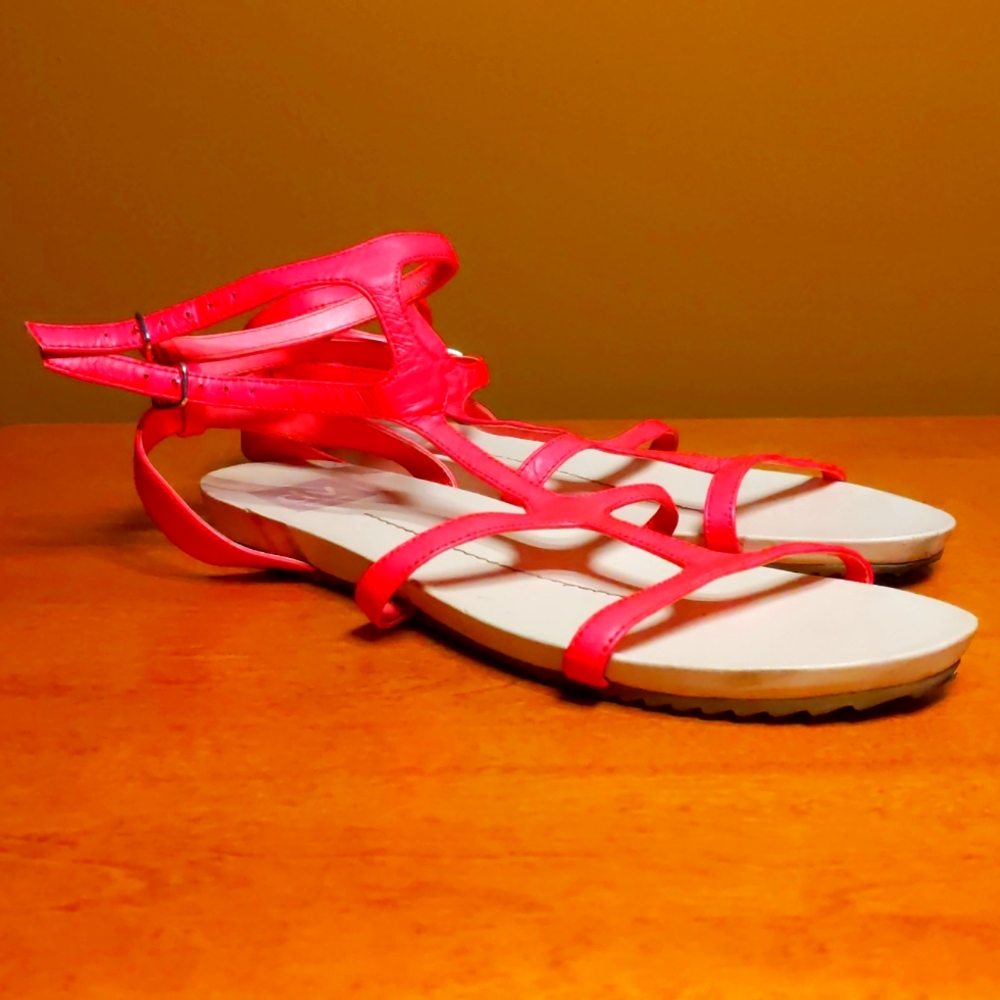 Hot pink gladiator sandals Dolce Vita 9